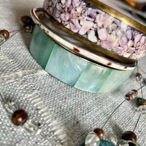 Cloisonne and Abalone